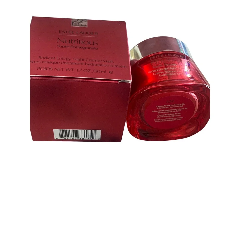 Estee Lauder Nutritious Super Pomegranate Radiant Energy Night Creme‎ Mask 1.7oz - Picture 4 of 4